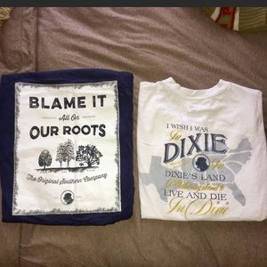 2 long sleeve Southern Proper shirts